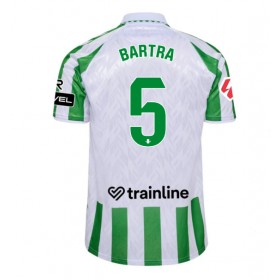 Pánské fotbalový oblečení Real Betis Marc Bartra #5 Domácí košile 2024-25 Krátkým Rukávem